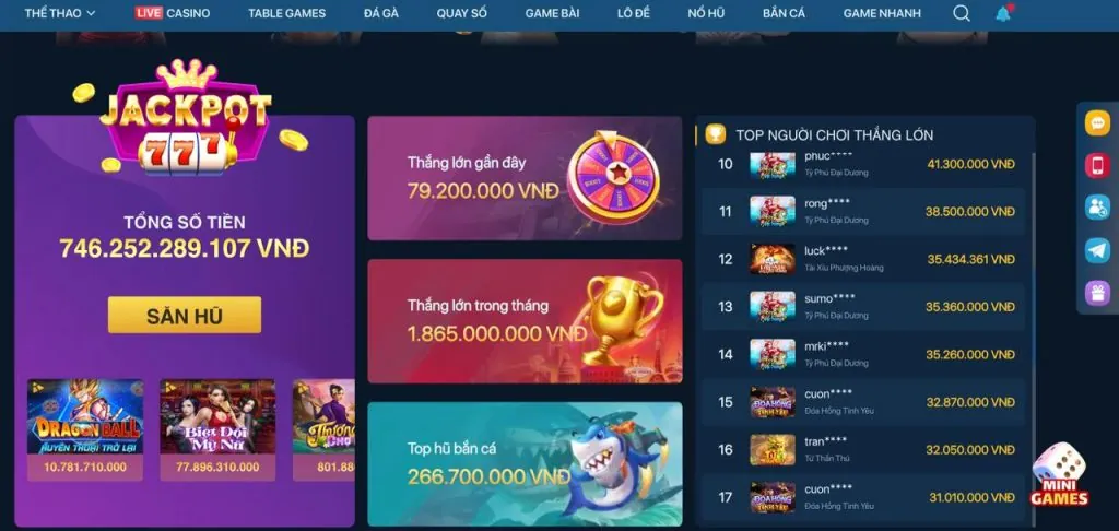 Thưởng chào mừng slot